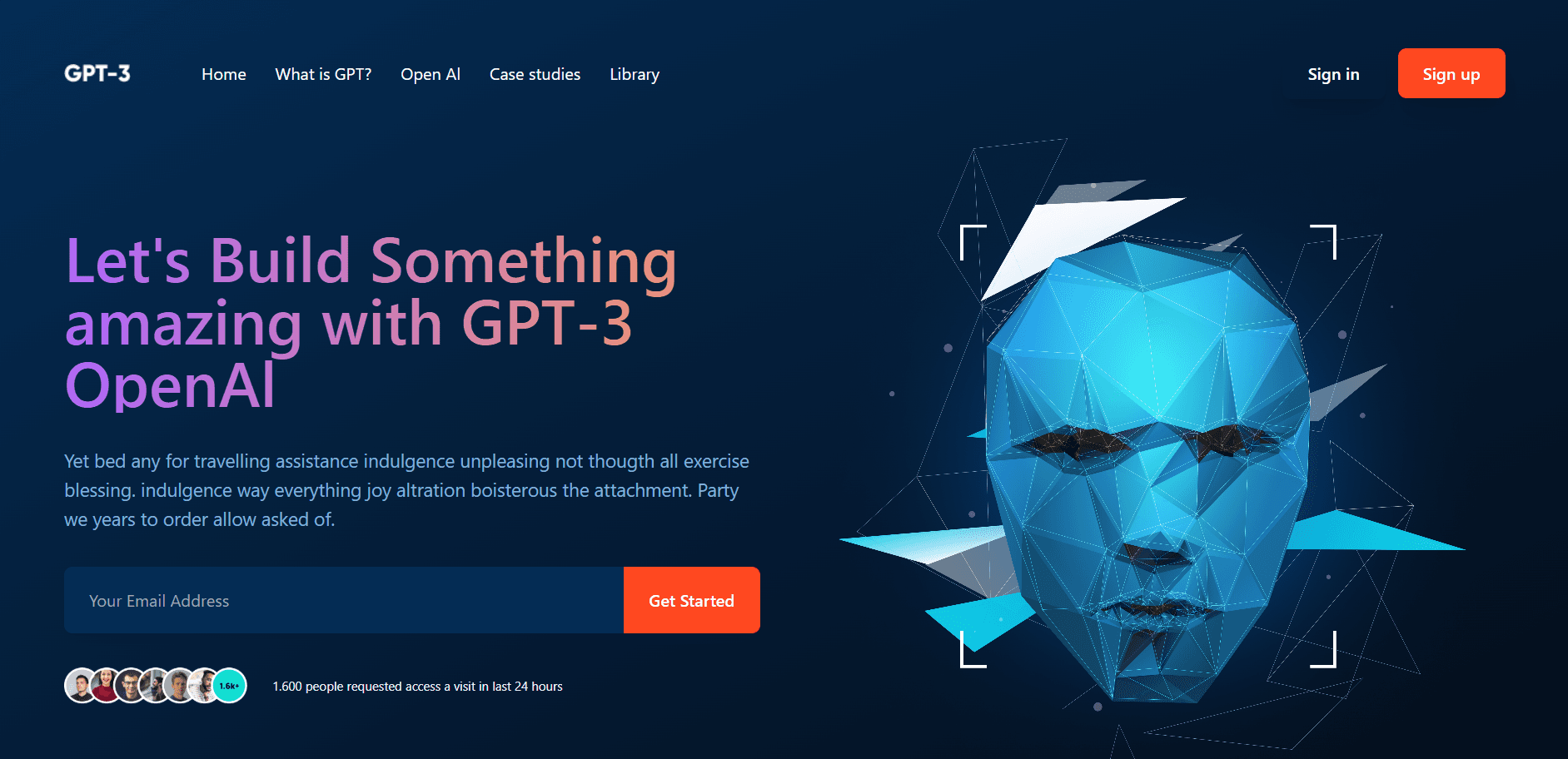 GPT-3 AI Playground